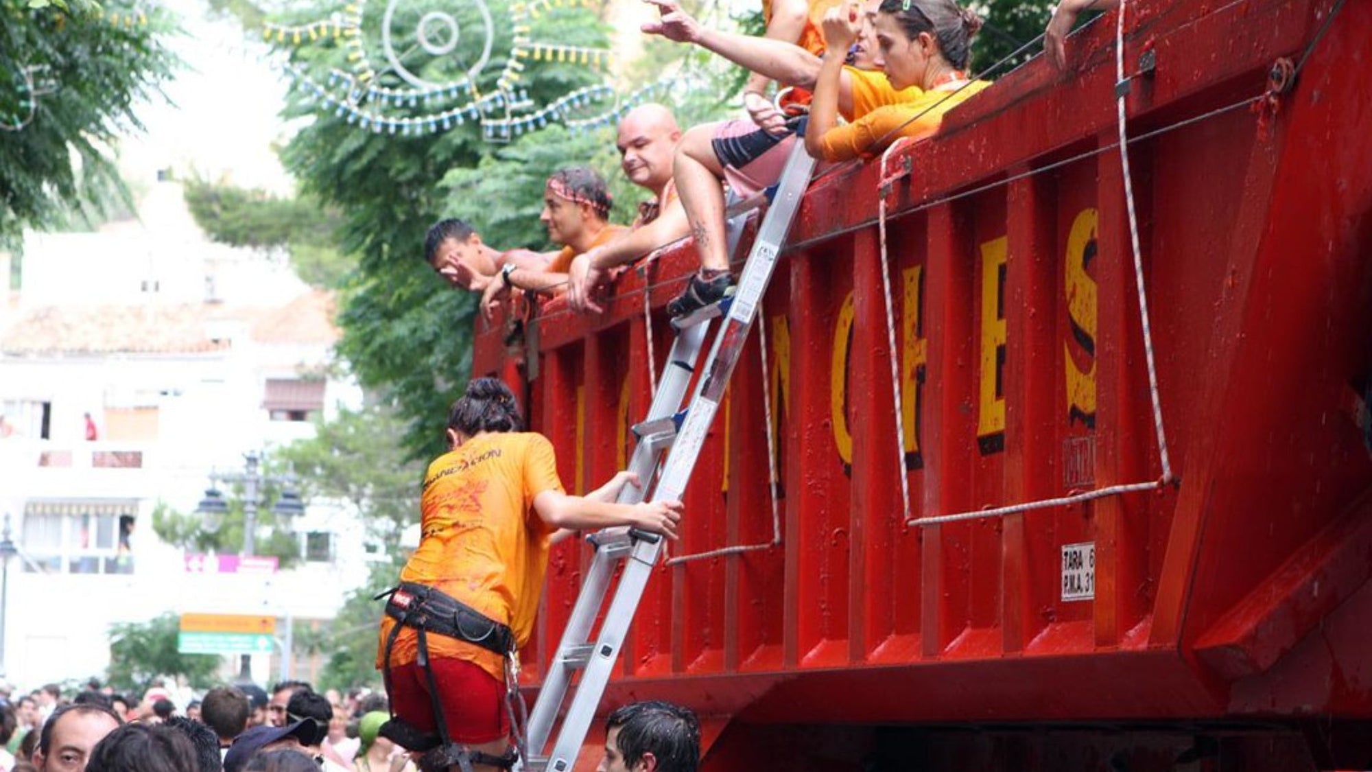 Tomatina Food Fight