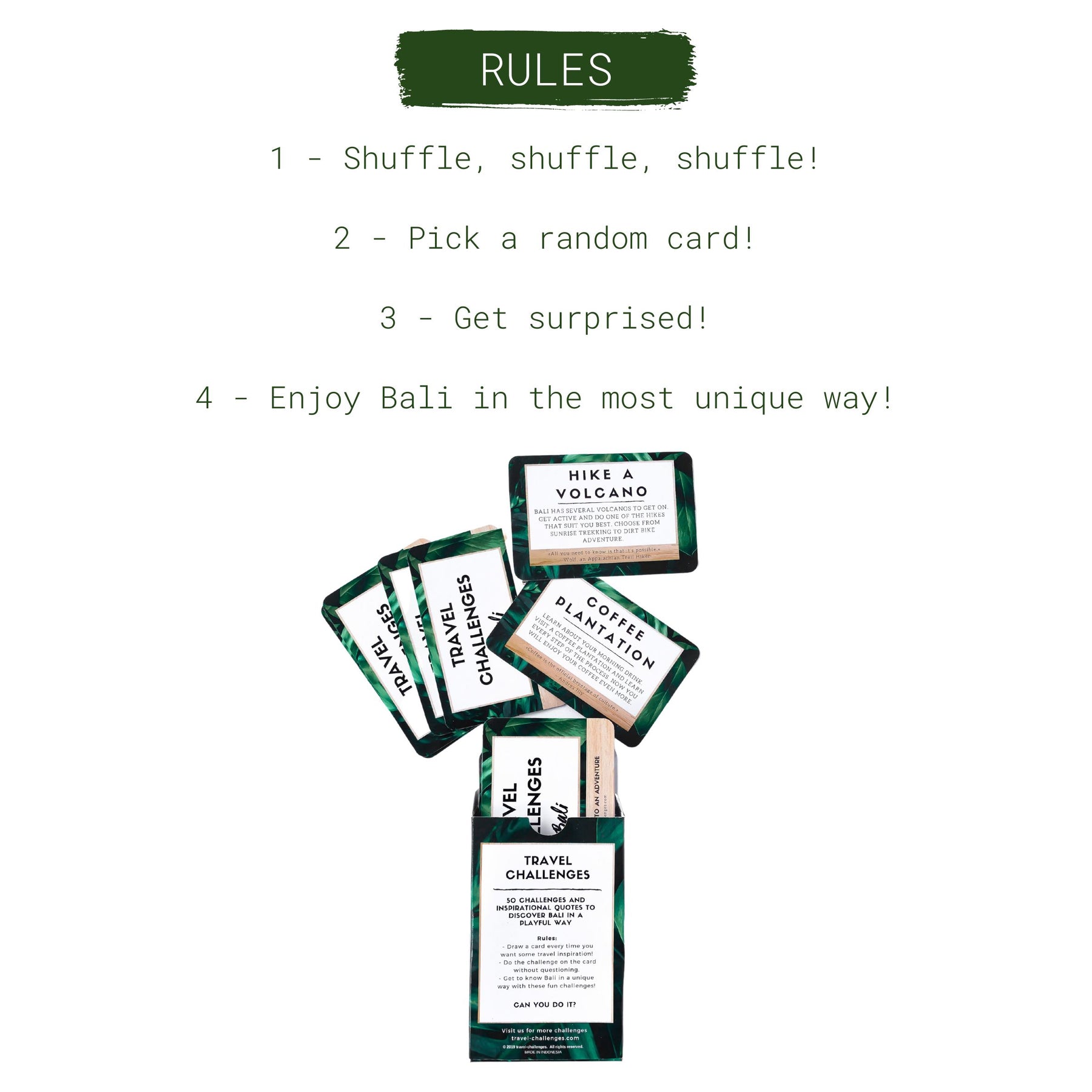 Travel Challenges - Bali Edition